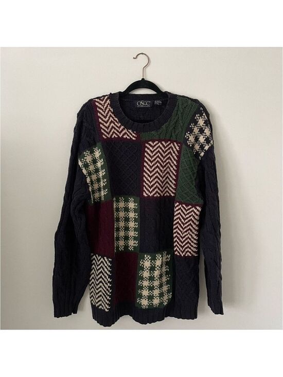 Harold's Other - Harold’s OSCC Patchwork Knit Sweater